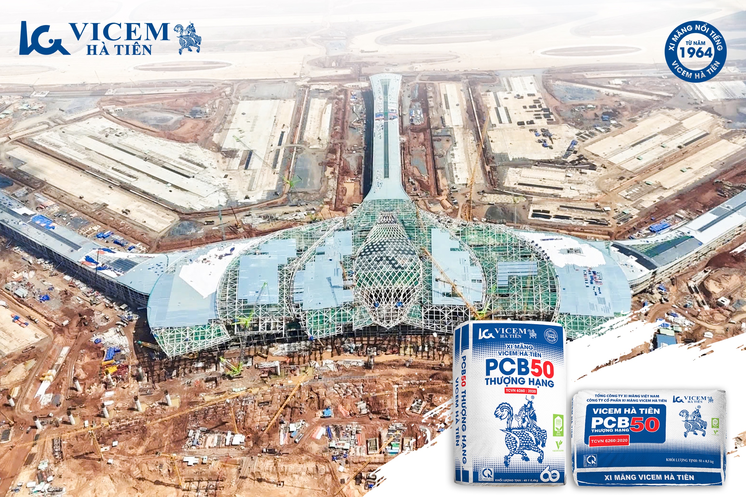 Vicem Ha Tien Portland Blended Cement Industrial Appliance PCB40 - Image 2